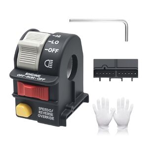 4011835 4010591 مفتاح ضوء المقود الأيسر لـ Polaris Sportsman 500 400 600 700 800 Hi-Lo On/Off Kill Start Switch 4010560 2010340 4010592 4011385 in Kuwait