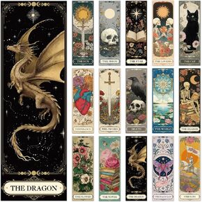 Dragon Sword Bookmarks Gifts - 48PCS Fantastic Bookmarks for Men Cool Anime Book Markers Sword Dragon Book Mark for Boy Students Teacher Reading in Kuwait