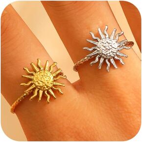 Trendy Gold Sun Sunshine Earrings for Women, Bohemian Vintage Gold Plated Sun Sunburst Dorp Dangle Stud Earrings Prom Party Accessories Jewelry Gifts in Kuwait