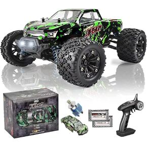 TENSSENX 40km/H 1:18 مقياس 4x4 RC Monster Truck-بطاريتين قابلتين للشحن ، لعبة 2.4 جيجا هرتز على الطرق الوعرة لجميع الأعمار in Kuwait