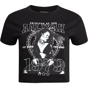 القمصان النسائية T - Tees Crewneck خفيفة الوزن خفيفة الوزن - أعلى الأكمام القصير غير الرسمي (الأحجام: S -XL) in Kuwait