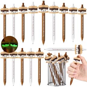 10 Pcs Pickle Pens Bulk Luminous Employee Appreciation Gifts Bulk Emotional Support Pickle Pens Encouragement Affirmation Thank You Gifts in Kuwait