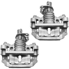 Rear Disc Brake Caliper Assembly with Bracket Compatible with Buick, Chevy, GMC, Isuzu, Olds and Saab Models - Rainier, SSR, Trailblazer, Envoy, Ascender, Bravada, 9-7x 18-B4804&18-B4805, 2PCS in Saudi Arabia