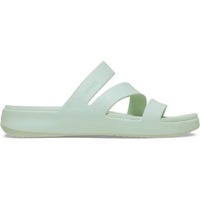 Crocs Women's Getaway Strappy Standals ، Gink Milk Glitter ، 8 in Kuwait