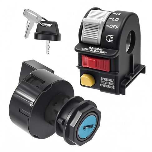 4011835 4010591 مفتاح ضوء المقود الأيسر لـ Polaris Sportsman 500 400 600 700 800 Hi-Lo On/Off Kill Start Switch 4010560 2010340 4010592 4011385 in Kuwait