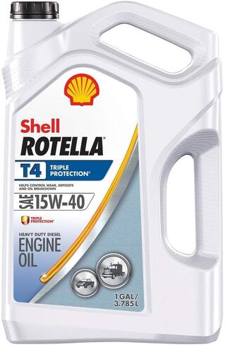 Shell Rotella T4 Triple Protection Heavy Duty Diesel Engine Oil - 55 Gallon Drum in Saudi Arabia