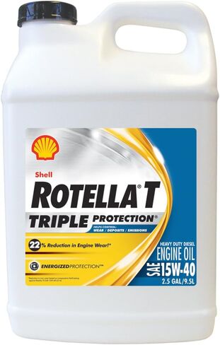 Shell Rotella T4 Triple Protection Heavy Duty Diesel Engine Oil - 55 Gallon Drum in Saudi Arabia