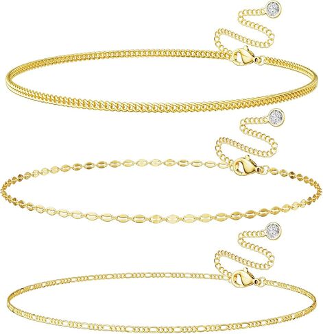 Foxgirl Gold Waist Chains for Women, 14K Gold Plated Layered Belly Chain Adjustable Waterproof Sexy Bikini Satellite Beads Chain Summer Non Tarnish Body Chain Jewelry Gifts for Women in Kuwait