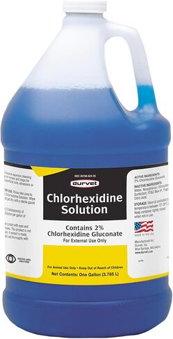 Chlorhexidine 2% for Horses & Dogs, One Gallon in Kuwait