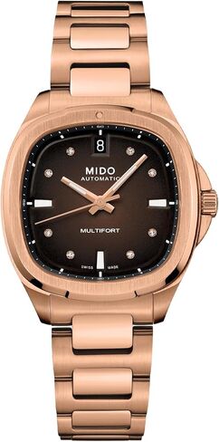Mido Multifort TV 35 - Swiss Automatic Watch for Men & Women - Dial Blue - Case 35mm - M0493071113600 in Kuwait