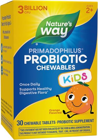 Nature's Way Primadophilus Kids 3 مليارات ، 30 من مضغات in Kuwait