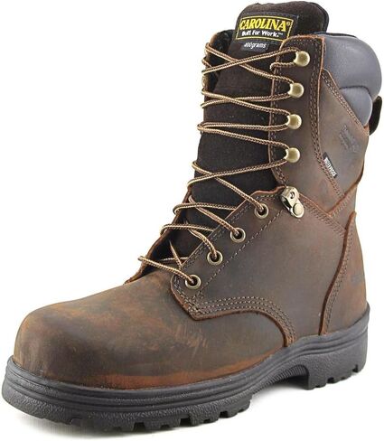 Carolina Men's CA3534 Surveyor 8Steel Toe Insulated Waterproof Work Boot Dark Brown 9 EE in Saudi Arabia