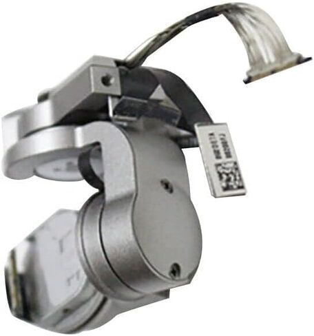XBERSTAR for DJI Mavic Pro Gimbal Camera Motor Arm Bracket with Cover/Flex Cable Disassemble Spare Parts (Silver) in Saudi Arabia