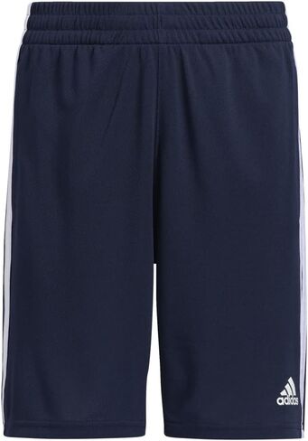 أديداس بويزز زائد الحجم ADI الكلاسيكية 3-Stripe Shorts ، البحرية الجماعية in Kuwait