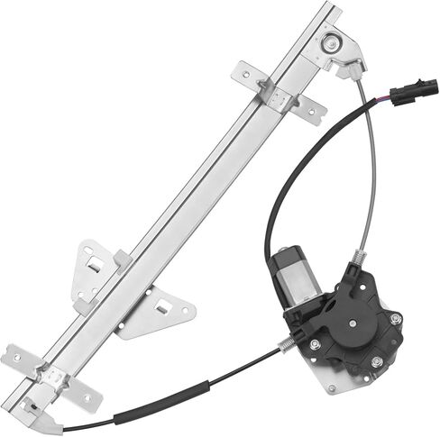 741-649 Front Left Driver Side Power Window Regulator with Motor Compatible with Dodge Durango 1998-2003/ Dodge Dakota 2000-2004 (Crew Cap Only, Cable Operated), Replace OE 5066431AC 55256419AF in Saudi Arabia
