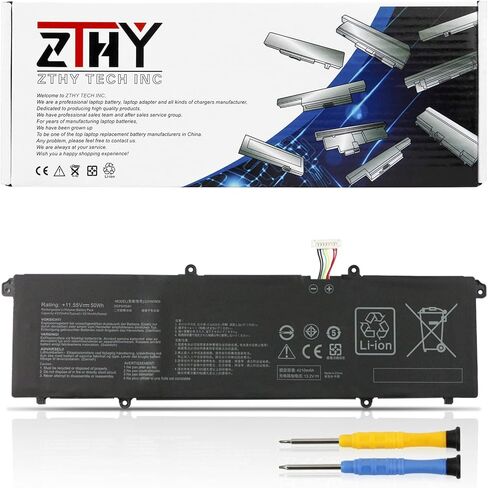 ZTHY B31N1429 استبدال بطارية الكمبيوتر المحمول لـ ASUS A501L A501LB A501LX A501UX FX51LB K501U K50UB K501UQ K501UX K501UW K501L K501LB K501LX R516LX R516UW 11.4V 48WH in Saudi Arabia
