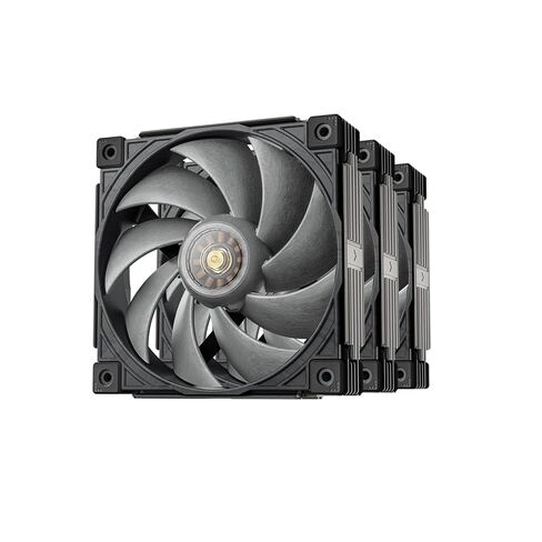 MACH140 140mm Case Fan: PWM Quiet PC Fans with FOC Motor - 4 Pin LCP High Performance Computer Cooling Fan with 500-2200 RPM in Kuwait