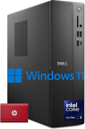 Dell Inspiron 3910 Business Desktop Computer ، 12th Gen Intel Core I5-12400 ، Windows 11 Pro ، 32GB RAM ، 1TB SSD ، Intel UHD Graphics ، Bluetooth ، WiFi ، لوحة المفاتيح والماوس ، Mist Blue in Kuwait