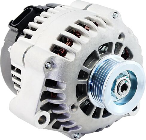 397-9953 Alternator Fit for Caterpillar 236D, 242D, 246D, 257D, 259D, 262D, 277D, 279D, 287D, 289D, 12V 80A CW 1-Groove Pulley, Replace# A5TA8277, 400-48201, 23992N, A005TA8277A in Kuwait