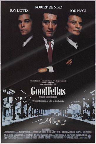 Goodfellas - Movie Poster (أسلوب منتظم - Robert Deniro ، Joe Pesci ، Ray Liotta) (الحجم: 24 "× 36") in Kuwait