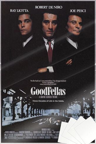 Goodfellas - Movie Poster (أسلوب منتظم - Robert Deniro ، Joe Pesci ، Ray Liotta) (الحجم: 24 "× 36") in Kuwait