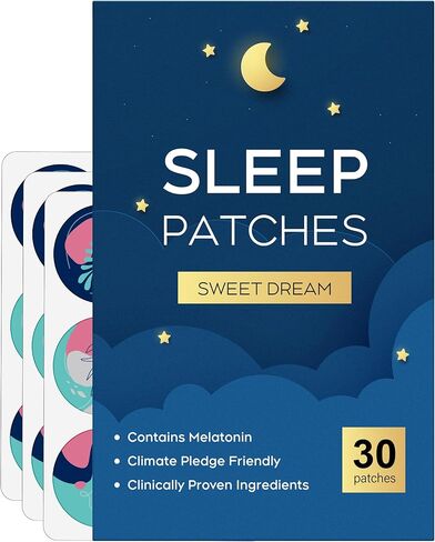 Sleep Patches, 30 Pack Upgraded Deep Sleep Patches for Adults, All Natural Deep Patch, for Men and Women, Highly Breathable and Suitable for Hot Weather，Easy to Use That Last All Night in Kuwait