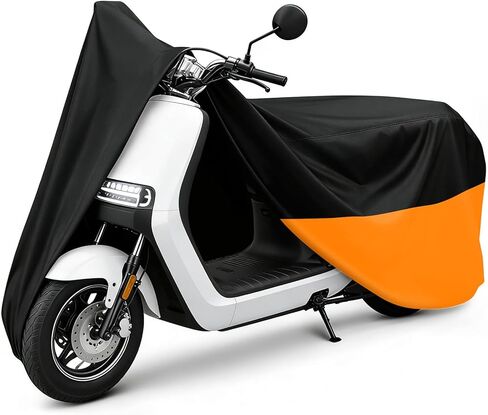 COVERVIN Scooter Waterproof Cover Outdoor, Moped Cover & Vespa Cover for Honda Ruckus Yamaha 72″ Long (S) in Saudi Arabia
