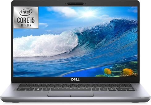 Dell Latitude 5410 14-inch FHD (1920×1080) Laptop Compuer, Intel Quad-Core i5-10310U, 32GB DDR4 RAM, 512GB SSD, Backlit Keyboard, Fingerprint Reader, HDMI, Windows 11 Pro (Renewed) in Kuwait
