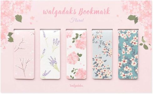Monolike Magnetic Bookmarks The Flower Ver.2, Set of 5 in Kuwait