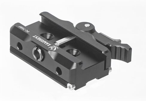 Picatinny Arca Swiss Plate, 2.75 Picatinny Arca Rail Mount for Rifle Tripod Ballhead Quick Release Plate, Aluminum Arca Plate Compatiable RRS Dovetail in Saudi Arabia