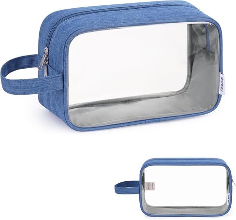 Narwey Travel Toiletry Bag for Women Traveling Dopp Kit Men Travel Bag for Toiletries Cosmetic Bag Makeup Bag Medicine Bag for Traveling in Kuwait