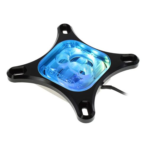 XSPC Raystorm Edge Cpu Block ، Intel ، RGB Addessable ، Silver in Saudi Arabia