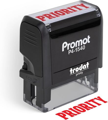 Promot Time Sensitive - Self Inking Rubber Stamp - Ink Stamps in Kuwait