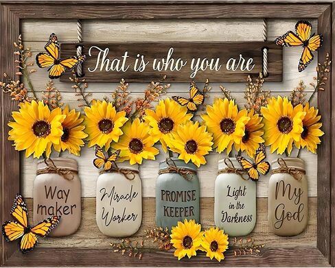 Paint by Numbers Kit for Adults Beginner, Butterfly and Flowers Acrylic Adult Paint by Number Kits on Canvas, Flowers Watercolor Oil Paint by Number for Adults, Perfect for Home Decor Gift 16"x20" in Kuwait