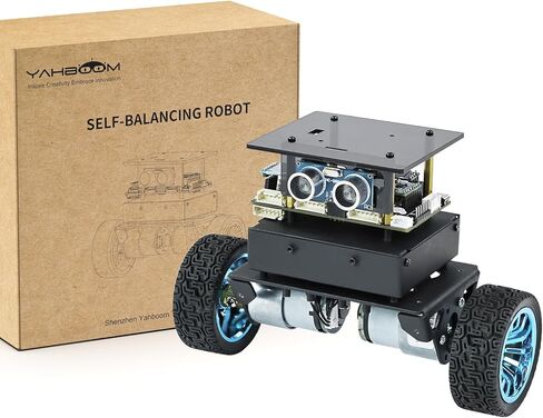 سيارة Yahboom STM32 ذات التوازن الذاتي ، مجموعة هيكل الروبوت ثنائية الأبعاد ، مع وحدة رؤية AI ، وتكنولوجيا التعرف على الألوان ، مناسبة للمشاريع الإلكترونية للشباب البخارية in Kuwait