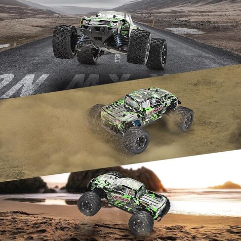TENSSENX 40km/H 1:18 مقياس 4x4 RC Monster Truck-بطاريتين قابلتين للشحن ، لعبة 2.4 جيجا هرتز على الطرق الوعرة لجميع الأعمار in Kuwait