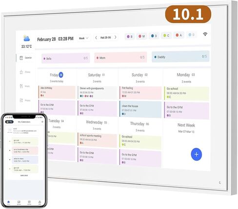 2025-2026 تقويم الحائط العائلي و Chore Clendar-مخطط المنظمة المنزلية لمدة 12 شهرًا (يوليو 2025 إلى يوليو 2026) للمدرسة والمكتب والجداول العائلية والمطبخ in Kuwait