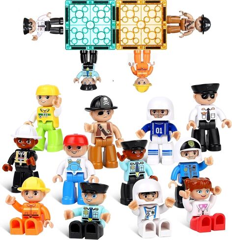 100PCS Magnetic Tiles Kids Toys - Magnetic Building Blocks STEM Magnet Building Set Preschool Learning Magnet Toys for Kids Ages 3-5 4-8, Sensory Montessori Toy for Toddlers 3+ Year Old Boys Girls in Kuwait