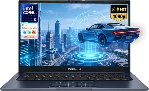 ASUS VIVOBOOK 14 بوصة الكمبيوتر المحمول | Intel Core 11th Gen Processor ، 4.1Ghz Turbo Boost | 12 جيجابايت ذاكرة الوصول العشوائي ، 512 جيجابايت SSD | Windows 11 Home | سليت رمادي | عرض IPS المضاد للوهج | ضوء ورقيق | قارئ بصمات الأصابع in Saudi Arabia