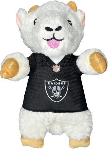 Pets First NFL Green Bay Packers Goat Plush Toy for Dogs and Cats with Squeaker, Wearing a Team Jersey! Fun & Sporty Goat Shaped Dog Chew Toy, Interactive Pet Toy in Saudi Arabia