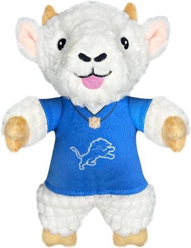 Pets First NFL Green Bay Packers Goat Plush Toy for Dogs and Cats with Squeaker, Wearing a Team Jersey! Fun & Sporty Goat Shaped Dog Chew Toy, Interactive Pet Toy in Saudi Arabia