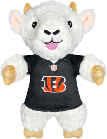 Pets First NFL Green Bay Packers Goat Plush Toy for Dogs and Cats with Squeaker, Wearing a Team Jersey! Fun & Sporty Goat Shaped Dog Chew Toy, Interactive Pet Toy in Saudi Arabia