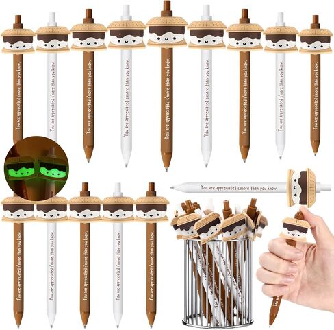 10 Pcs Pickle Pens Bulk Luminous Employee Appreciation Gifts Bulk Emotional Support Pickle Pens Encouragement Affirmation Thank You Gifts in Kuwait