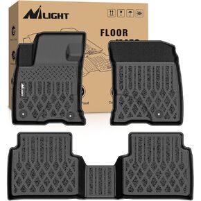 Nilight TPE Floor Mats for Land Rover Range Rover Evoque 5 Door and Coupe 2011 2012 2013 2014 2015 2016 2017 2018 2019, All Weather Custom Fit Heavy Duty Floor Liners in Saudi Arabia