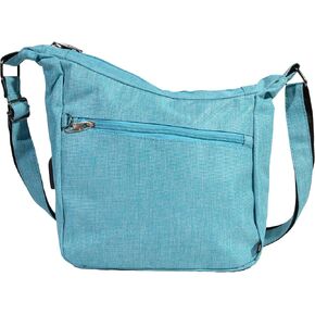 Anti-theft Crossbody Bags for Women - Antitheft Purse with Secure Locking Mechanism for Travel in Kuwait