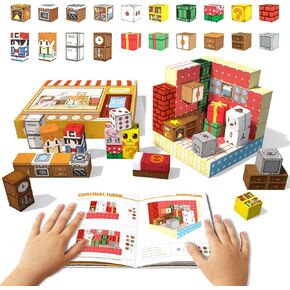 Magnetic Blocks,Magnet Building Blocks for Kids, STEM Sensory Travel Toys with Magnetic Cubes, Montessori Toddlers Educational Toys for Boys & Girls 4-8 5-7 8-12 Years Old Birthday Gifts in Saudi Arabia
