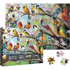 Colorful Flower Chameleon Jigsaw Puzzle 1000 Piece for Adult, Art Rainbow Floral Animal Jigsaw Puzzles, Nature Cool Funny Aesthetic Puzzle in Kuwait