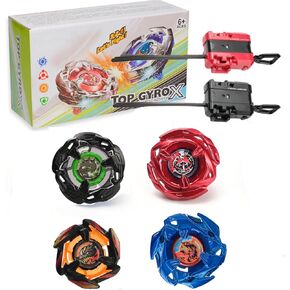 مجموعة معركة X ملعب مع X-Celeration Rail ، 6 قمم يميلية ، 2 قاذفات وساحة واحدة ، Blade Wattling Xtreme Game in Kuwait