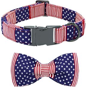 Dog Collar with Bow Tie-Bee Dog Collar Adjustable Cute Pet Collar Comfortable Dog Collar Spring Puppy Collar Pink Flower Dog Collar Metal Buckle Cotton Collar Gift for Medium Dogs in Kuwait