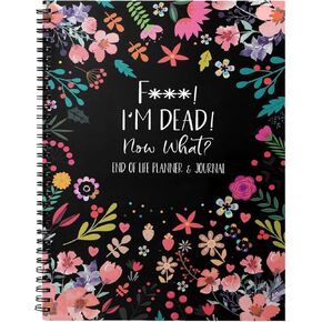 آسف ، إنها مشكلتك الآن ، لأنني ميت! All-In-One One-Of-Life Planner & Estate Organizer: Will Prep ، Last Wishes and Perventions | مضحك "أنا ميت الآن ماذا" مصنف للشؤون النهائية in Kuwait